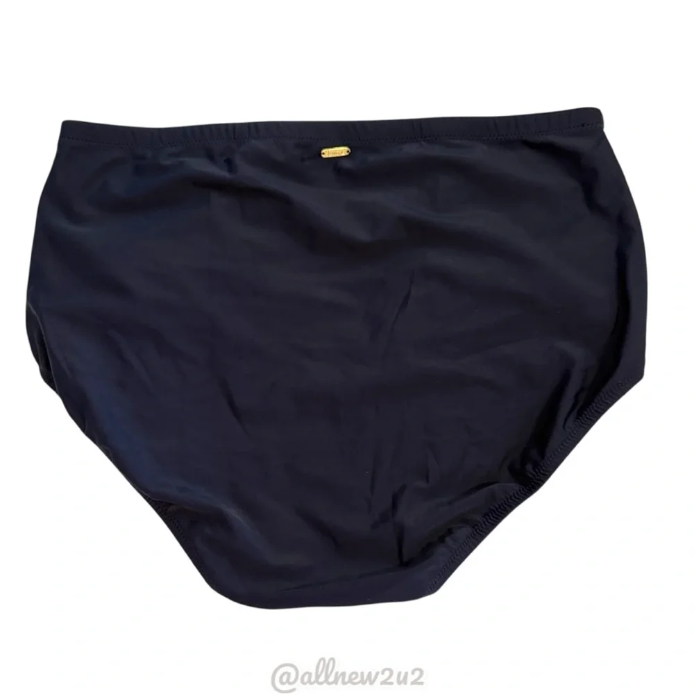 Raisins Swim Bottoms Ruched Panel Super flattering Size 22W New